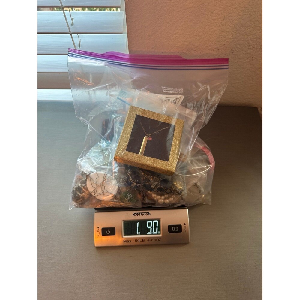 1.5 Lb Bag of Wearable Jewelry